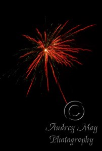 Red Fireworks 2