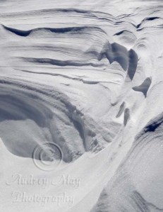 Snow Drift Abstract Art 2