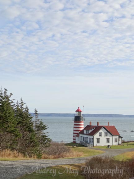 Quoddy Head Light, Christmas 2015