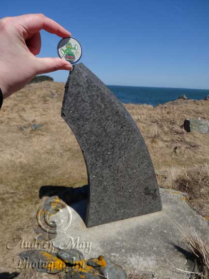 Trackable Coin and the Sunsweep Sculpture