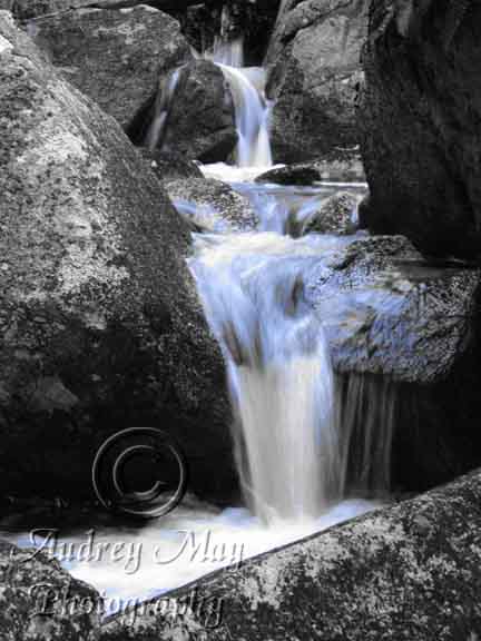 Tunk Waterfall With Blue